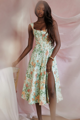 Amara Bloom | Midi Dress 