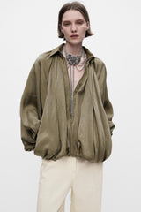 Isandra | Draped Statement Jacket 