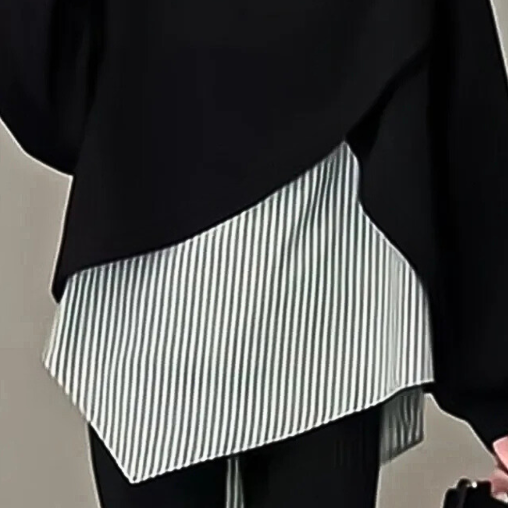 vrouw met comfortabele trui
