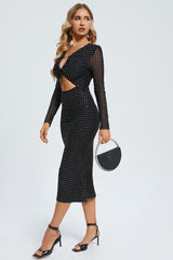 Eclipse Elegance | Maxi Dress