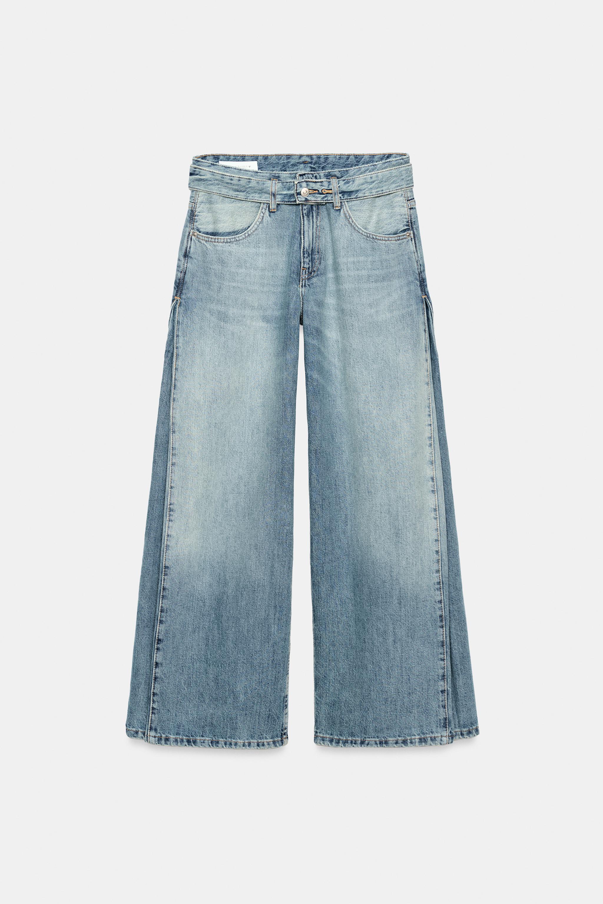 Harper Damenjeans in heller Denim-Waschung, Rückansicht