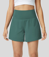 Neréa Shorts Oliv Damen – elastische Fitness Shorts

