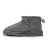 Serena Wildleder Damen Winterboots Grau
