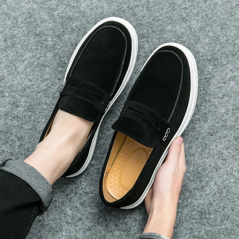 Loafers van echt leer voor mannen die comfort belangrijk vinden

