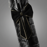 Narella Snowline Overknee Boots | Warme Gefütterte Damen Winterstiefel mit Schleife