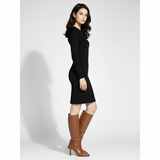 VogueStiletto | Elegante Kniehohe Stiefel mit Absatz & Moderner Silhouette