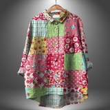 Virginia | Artisanal Floral Blouse