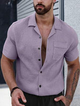 lila overhemd Emilio
