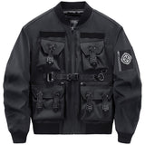 Milan tactical bomberjack met bomberkraag

