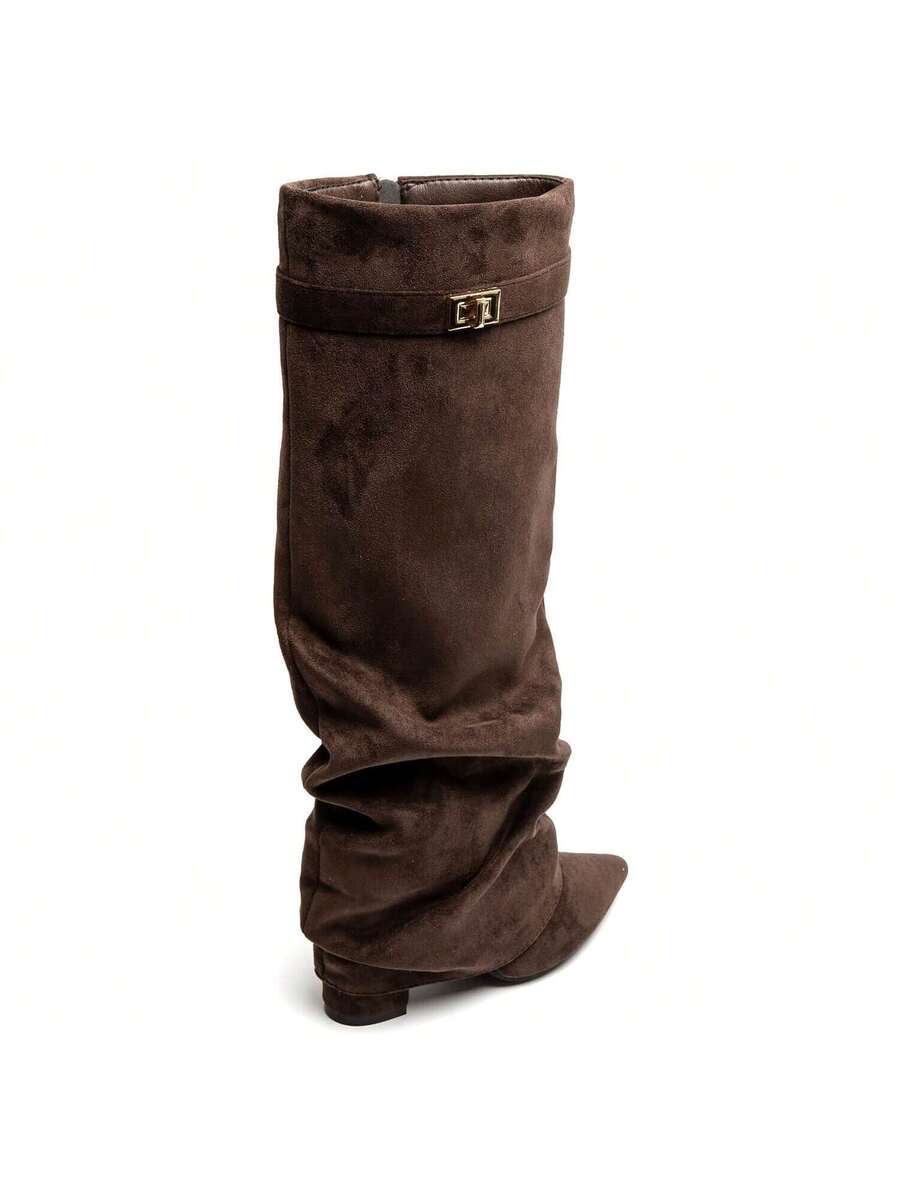 Marzella Slouch Boots Seitenansicht