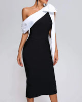 Colette | Off-Shoulder midi Dress 