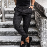 heren chino broek in zandkleur

