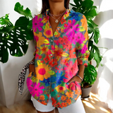 Carla | Vintage Floral Blouse