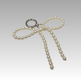 luxe tas accessoire met imitatieparels
