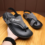 herenslippers met slingback
