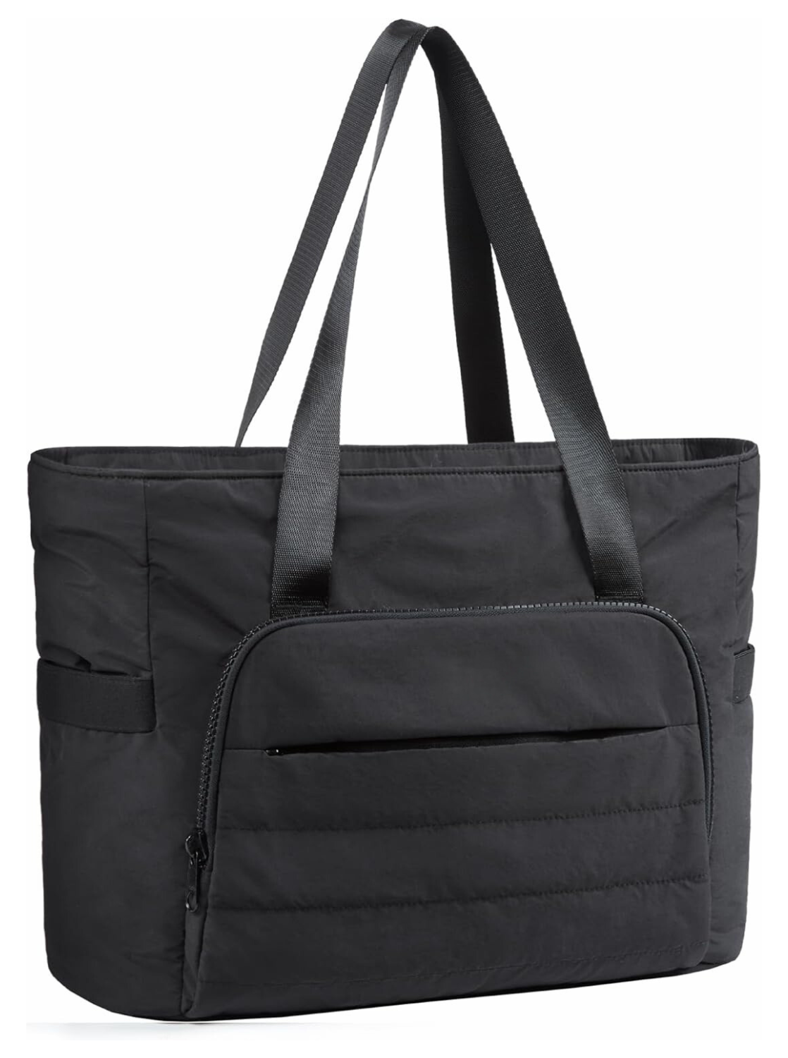 Zwarte FlexaCarry multifunctionele tas met yogamatriem en laptopvak