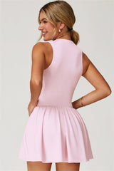 Elira Sport Dress in Rosa von Talaine für Tennis und Freizeit