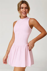 Sportkleid Elira in Hellblau mit figurformendem Sculpt Fit