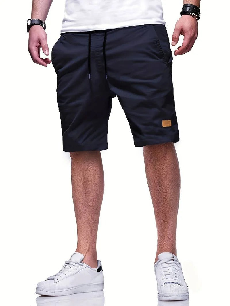 lichte korte broek met zakken
