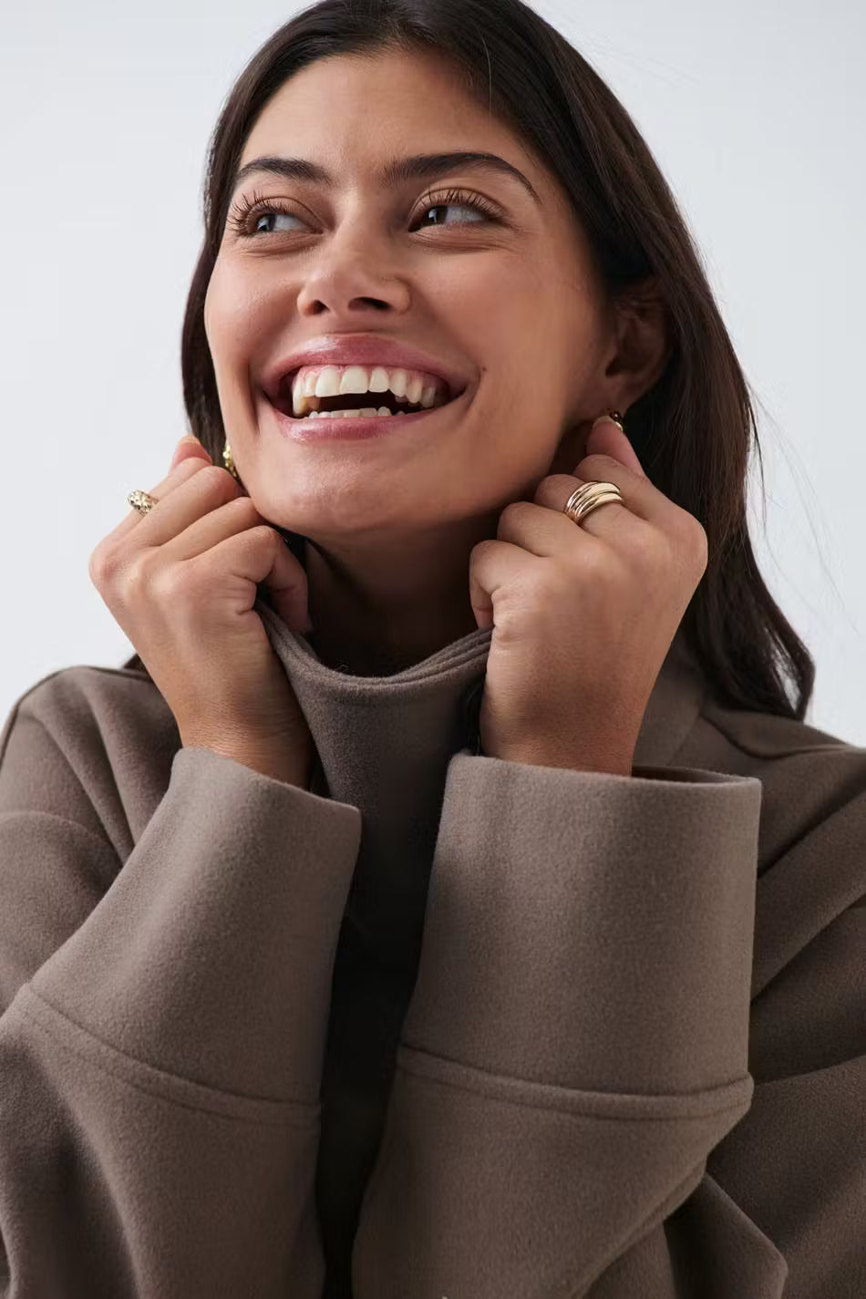 Norava Damenjacke kurz braun herbst
