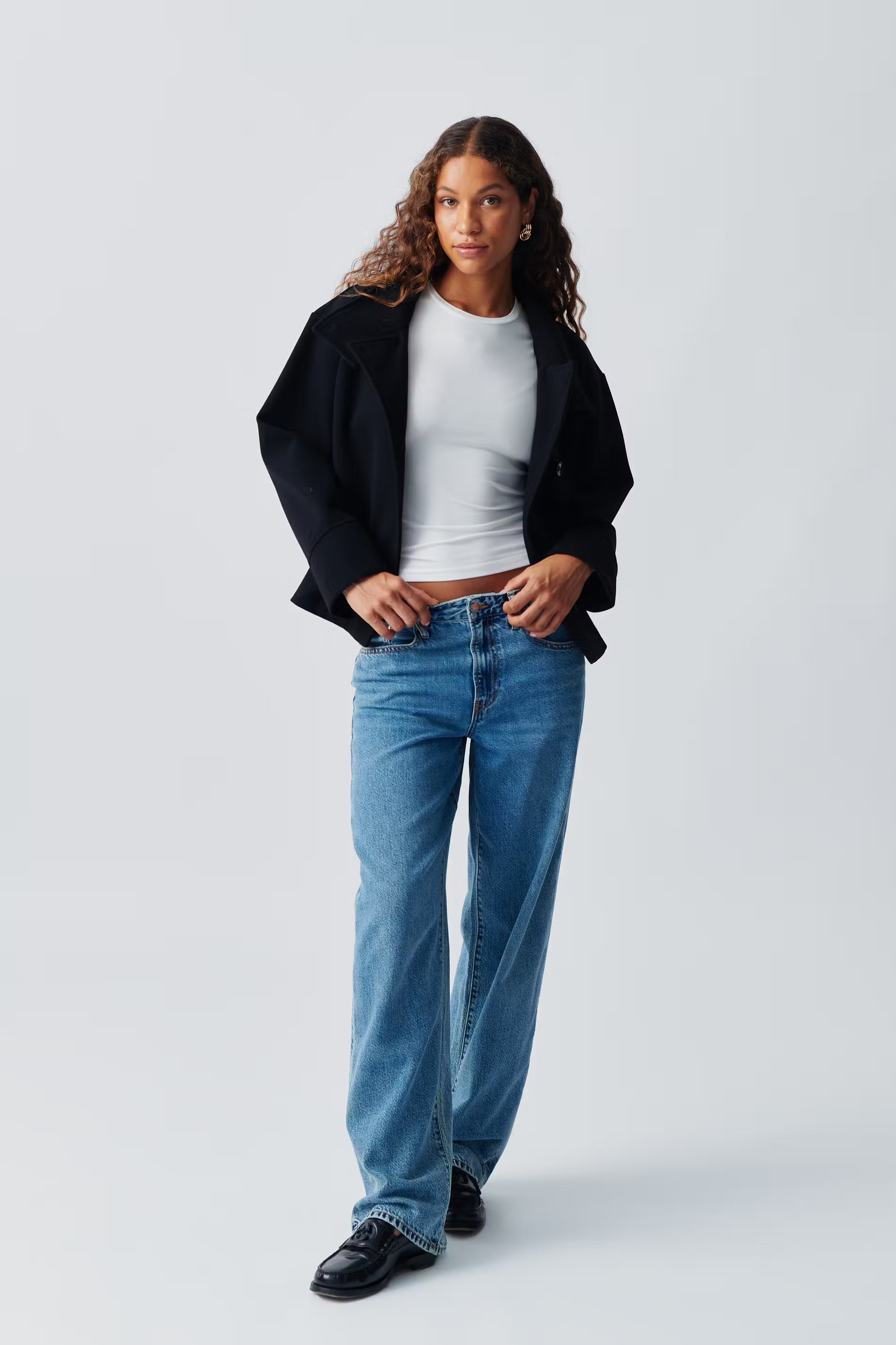 Damenjacke Herbst kurz schwarz
