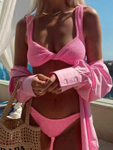 Lena | Stylish Ribbed Two-Piece Bikini