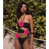 Sophie | Elegant Cut-Out Floral Monokini