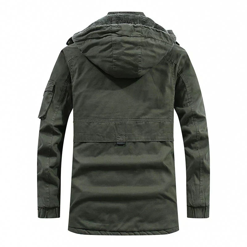 stevige outdoor jas voor koude dagen
