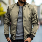 modern bomberjack met rits
