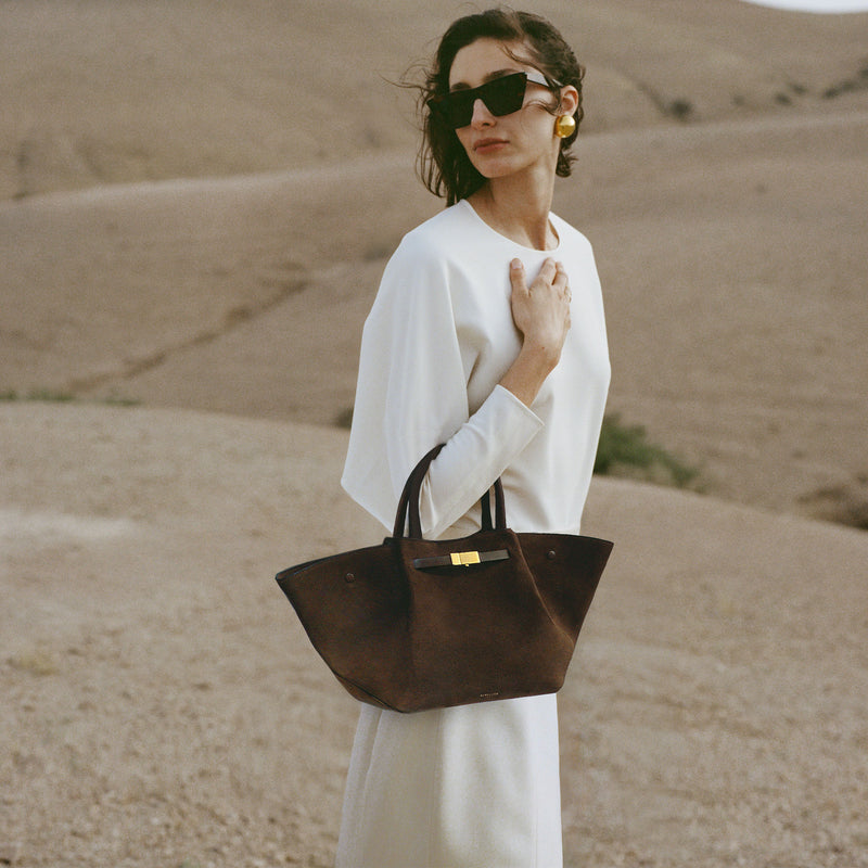 Firenze Suede Tote | Zeitlose Everyday Tote – Elegant & vielseitig