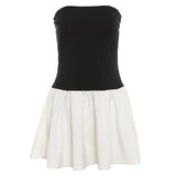 Monochrome Chic | Mini Dress