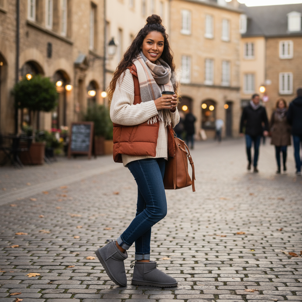 WinterLuxe Boots | Gefütterte Damen-Winterboots mit Woll-Innenfutter