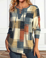 Fiona | Geometric Blouse