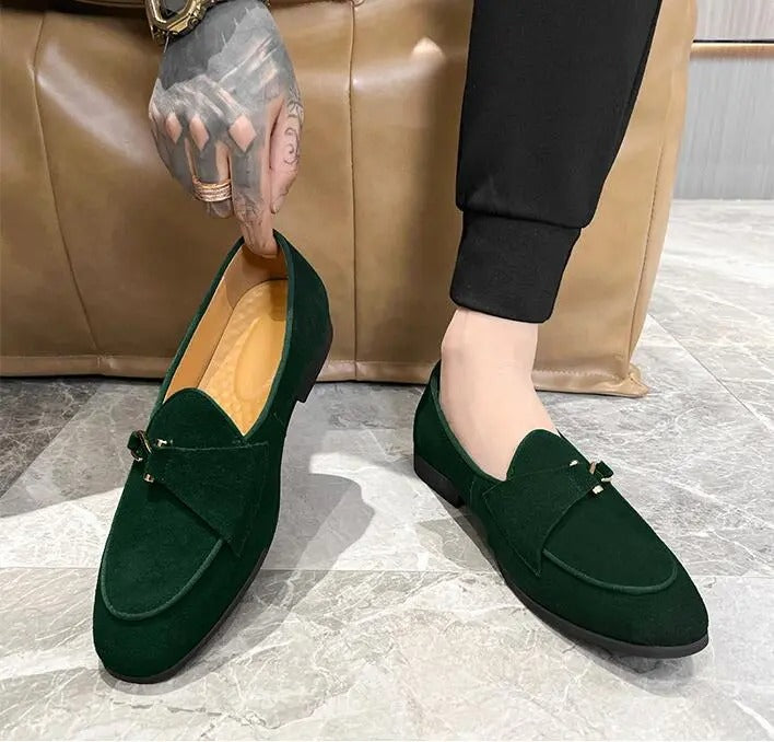 Francis loafers – stijlvolle schoenen van hoogwaardig wildleder

