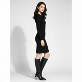VogueStiletto | Elegante Kniehohe Stiefel mit Absatz & Moderner Silhouette