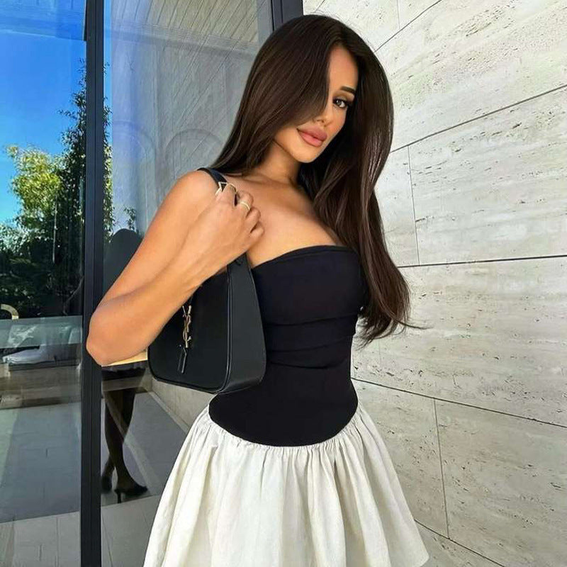 Monochrome Chic | Mini Dress