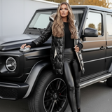 Velmora Damen Steppjacke in Schwarz
