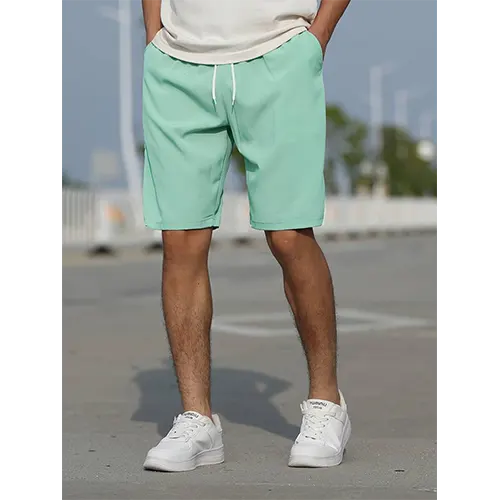 lichtgroene short zomer heren

