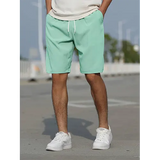 lichtgroene short zomer heren
