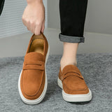Leren loafers met ergonomisch ontwerp voor langdurig draagplezier

