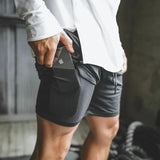 ActiveFlex sportshort met compressielaag voor training
