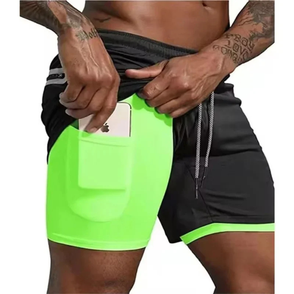 ActiveFlex – 2-in-1 Sports Shorts for Men