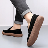 Stijlvolle leren loafers met klassieke uitstraling en vakmanschap

