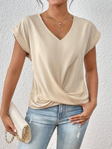 Heidi | Airy T-Shirt with Heart-Shaped Cutout