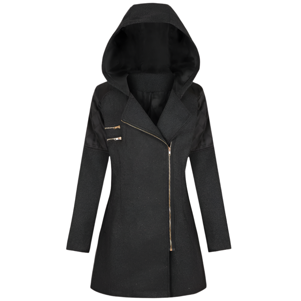 luxe capuchonjas dames


