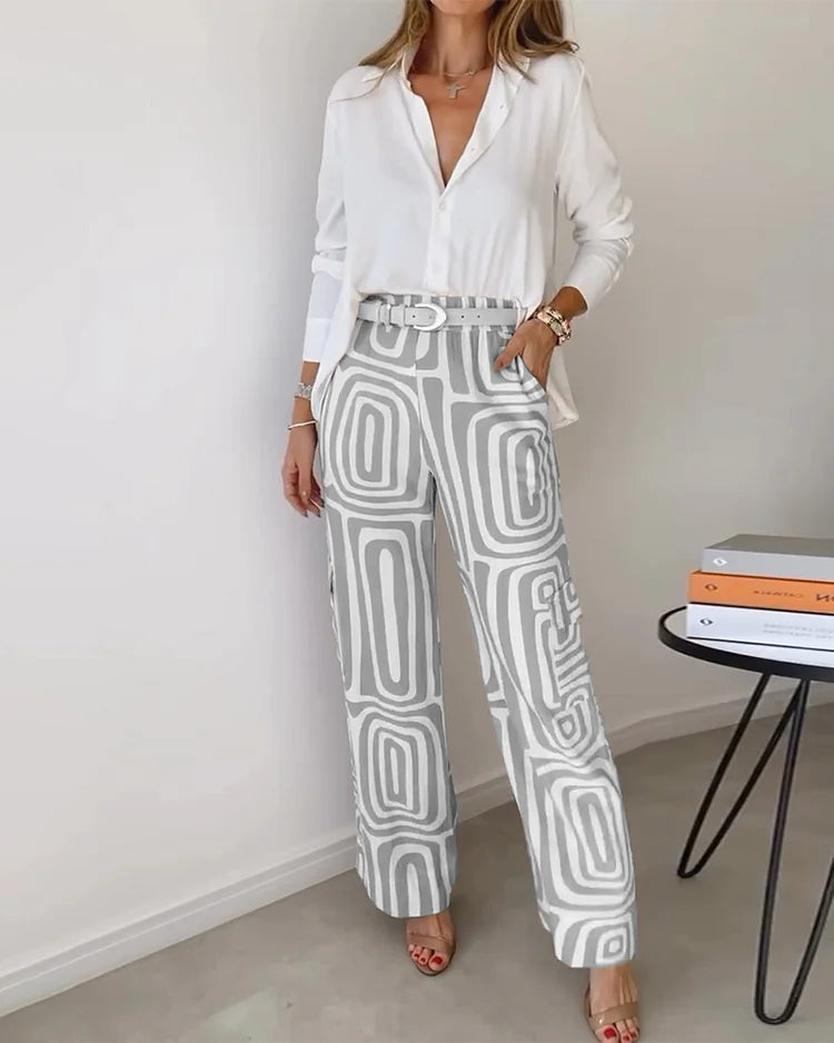 Candela | Blouse and trousers set