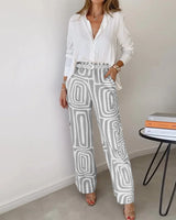 Candela | Blouse and trousers set