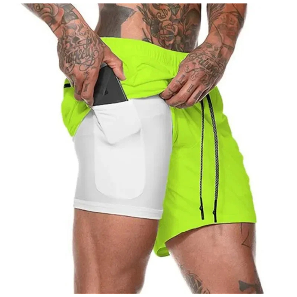 ActiveFlex – 2-in-1 Sports Shorts for Men