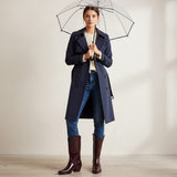 Velaya | Glänzende Western-Regenstiefel mit Absatz – Wasserdicht & Stilvoll