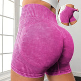 Booty Boost Seamless Shorts in Pink – High Waist, Push-up